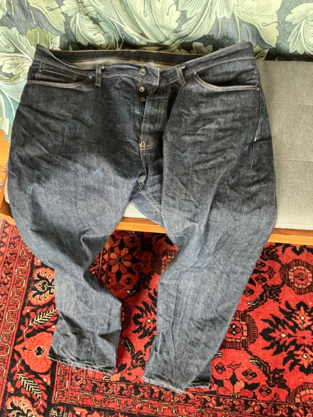3sixteen Dark Indigo Relaxed Jeans - Picture 4 of 4